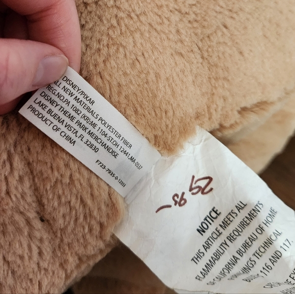 Disney Parks Woody's Horse Bullseye Plush Cushion Pillow Pet Horse Toy Story - Picture 11 of 12